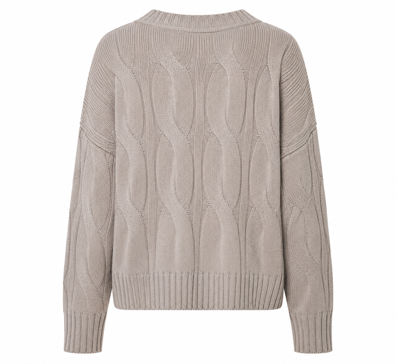 Scollo v m/l boxy weaving