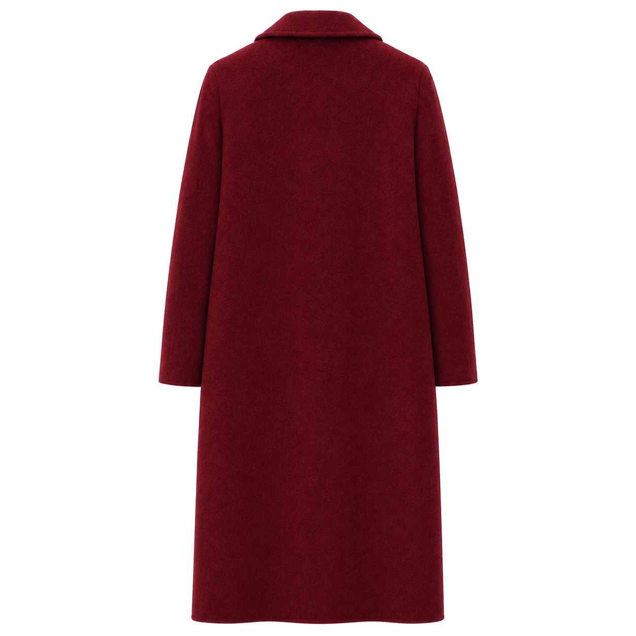 Cappotto doppiopetto lungo lana