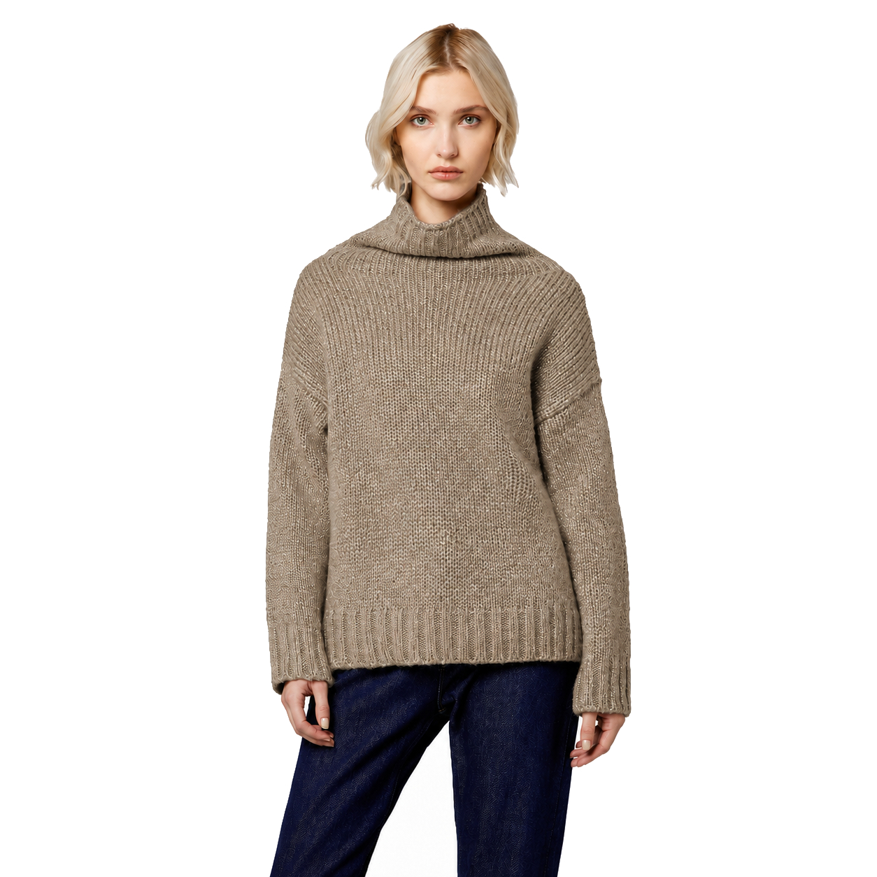 Collo in piedi m/l soft & shiny
