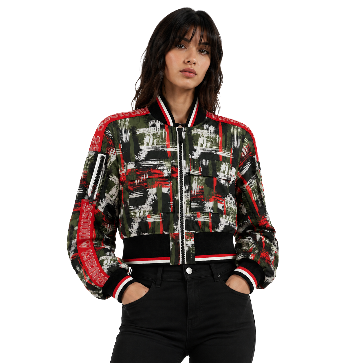 Piumino cropped LSDS