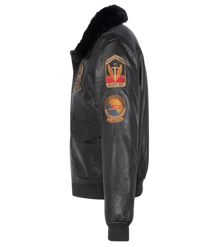 Giacca badge black pilot