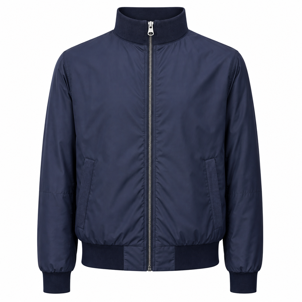 Bomber reversibile blu