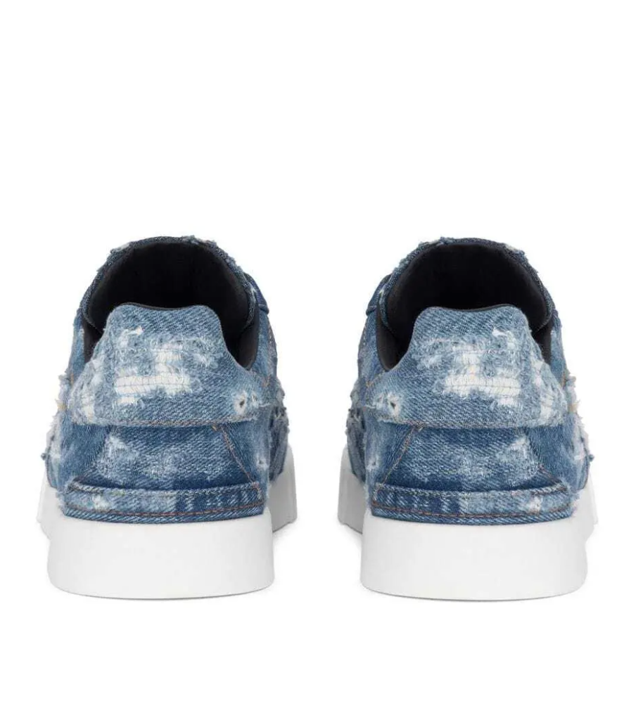 Sneakers patch denim