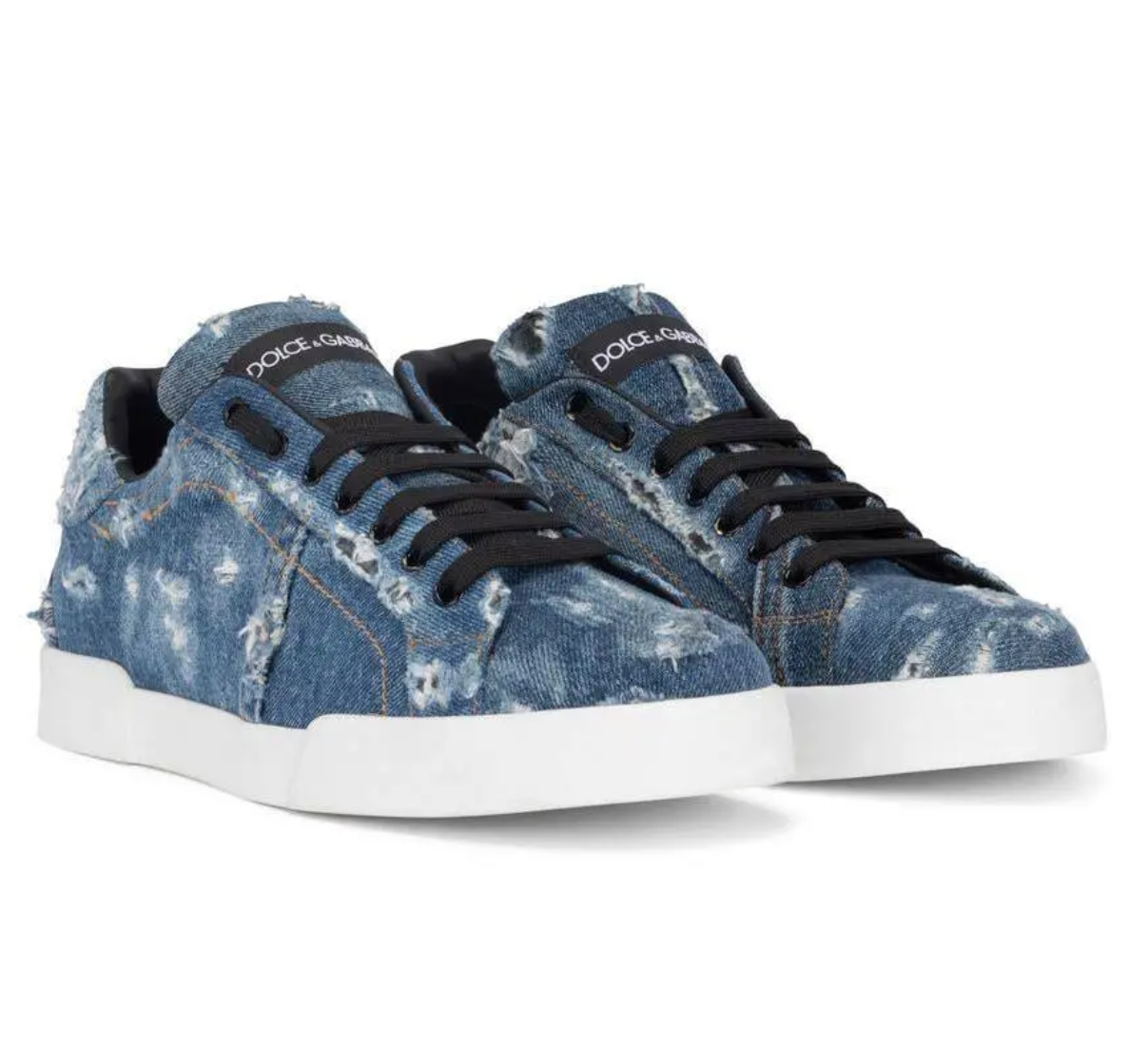 Sneakers patch denim