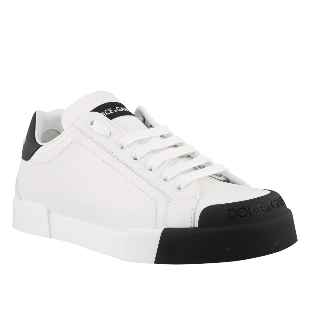 Sneakers portofino bianco e nero
