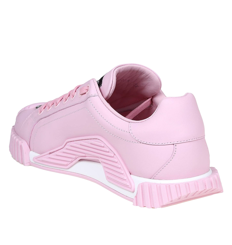 Sneakers vitello nappato rosa