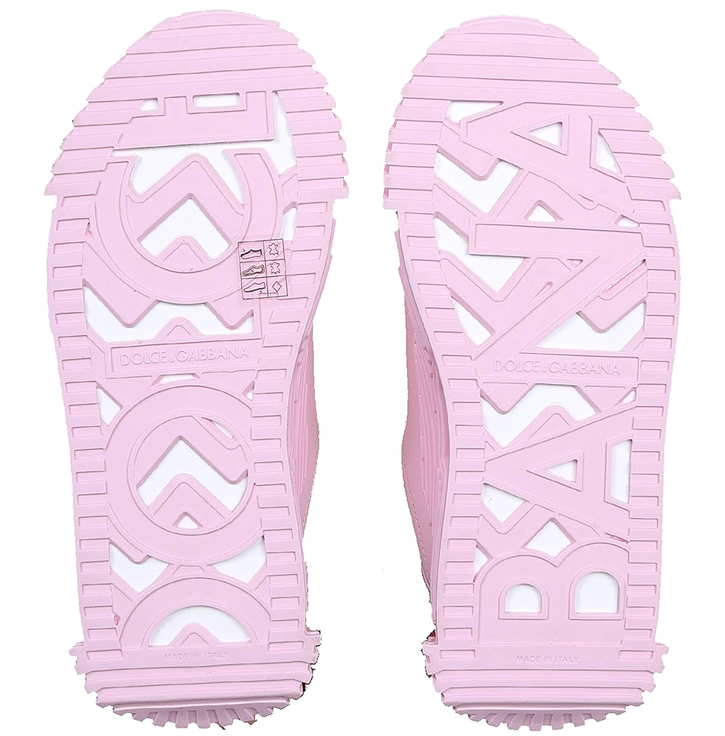 Sneakers vitello nappato rosa