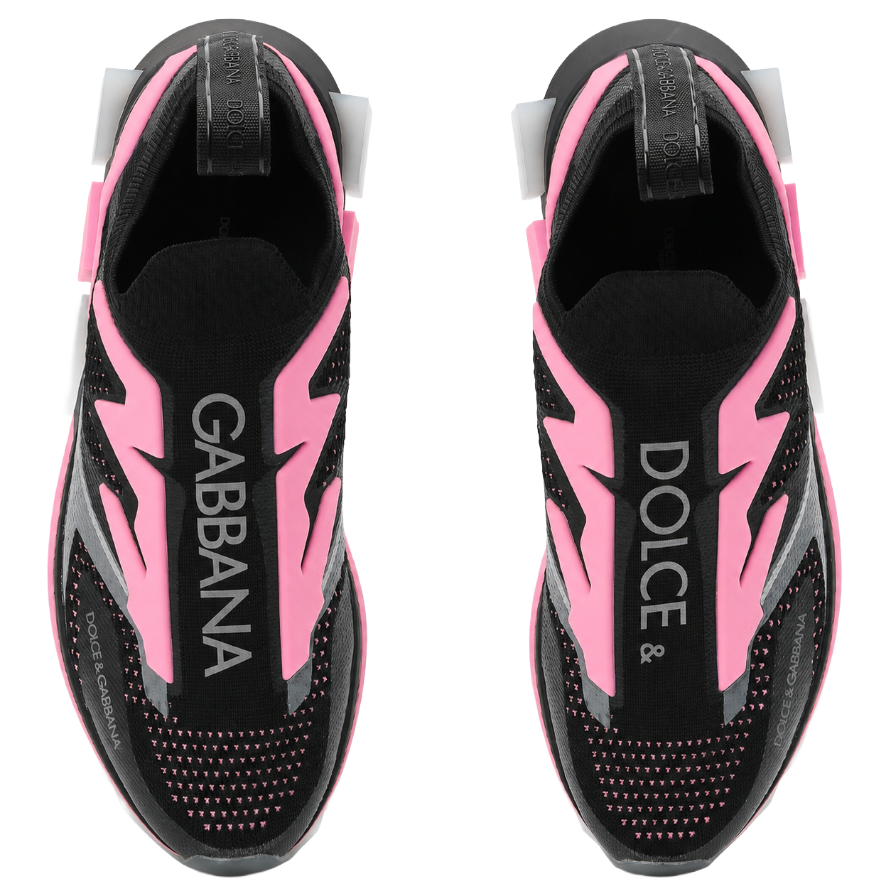 Sorrento sneakers nero rosa