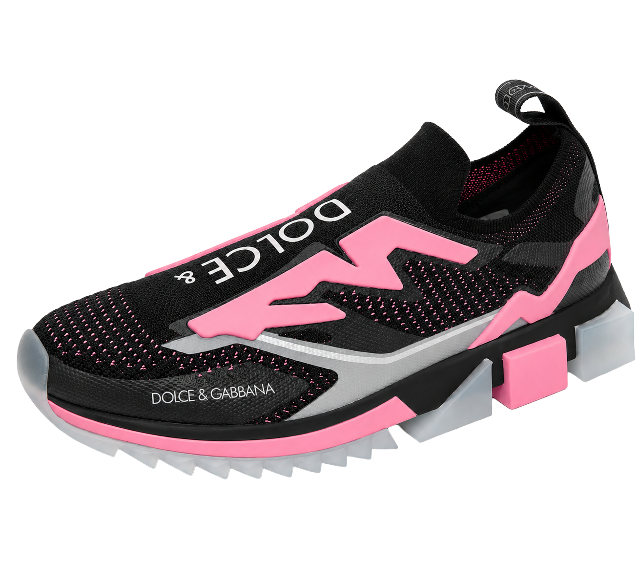 Sorrento sneakers nero rosa