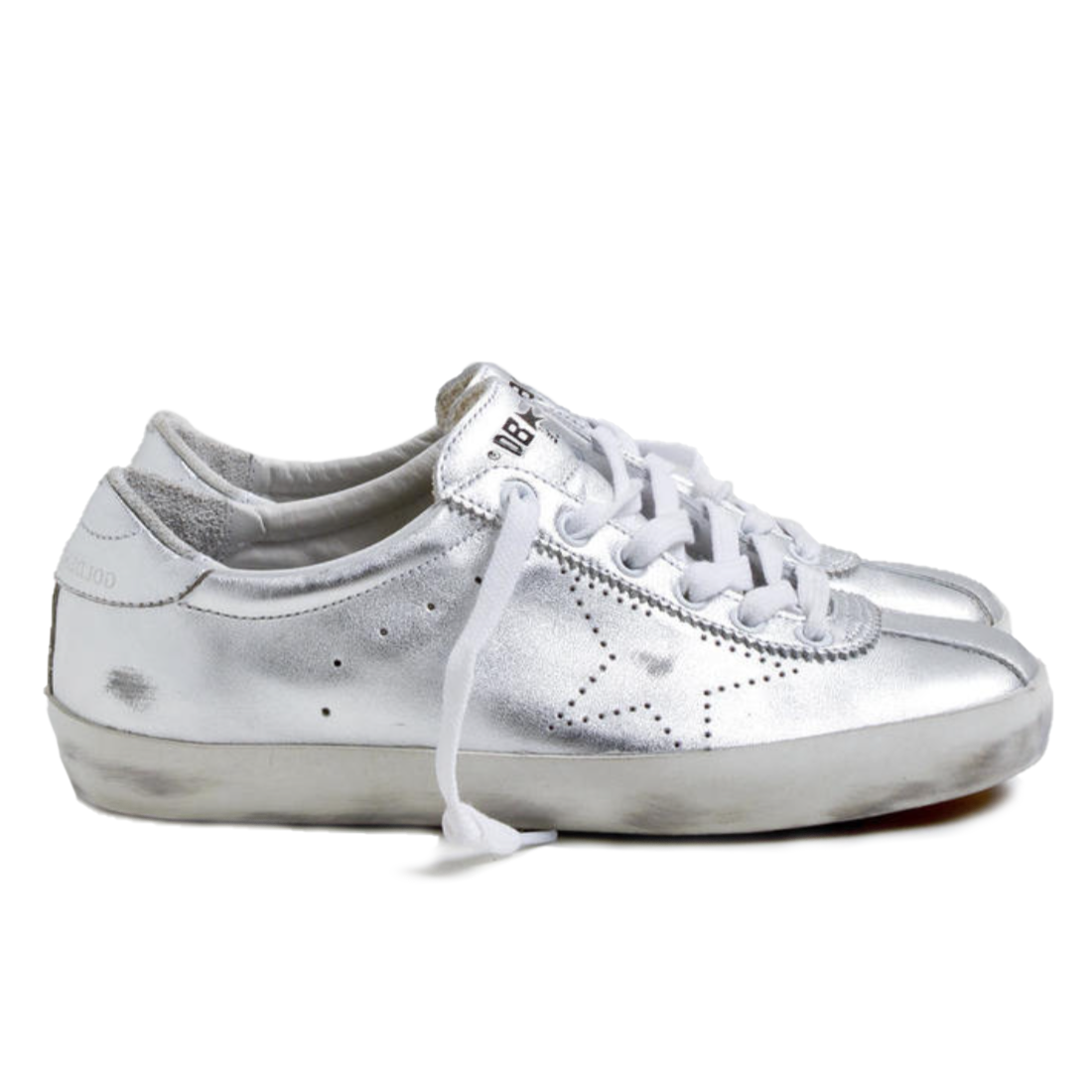 Golden goose argento uomo online